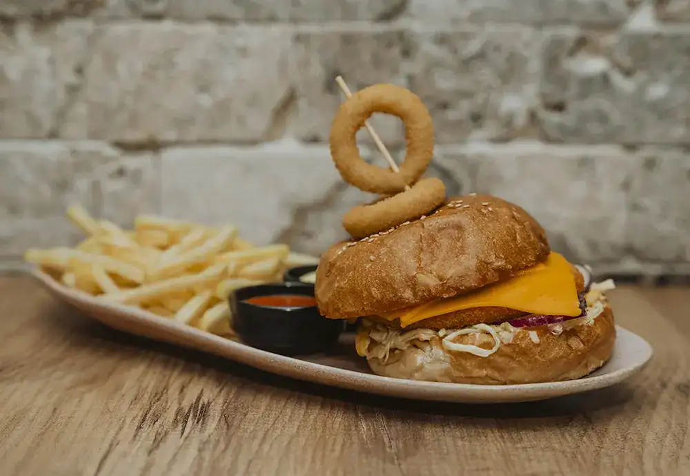 Tavuk Hamburger